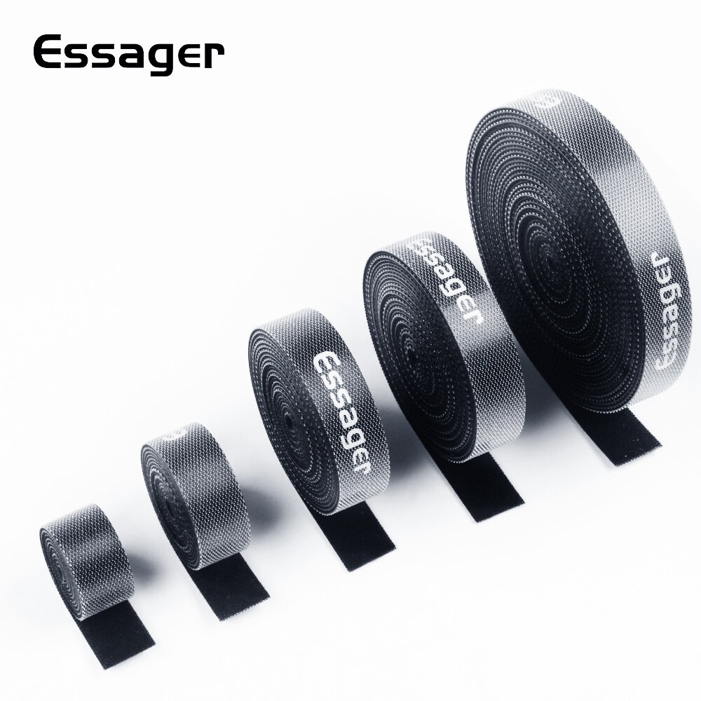 Essager Datakabel Organisator Draad Winder Holder Oortelefoon Muis Cord Clip Protector Video Kabels Management Voor iPhone Xiaomi