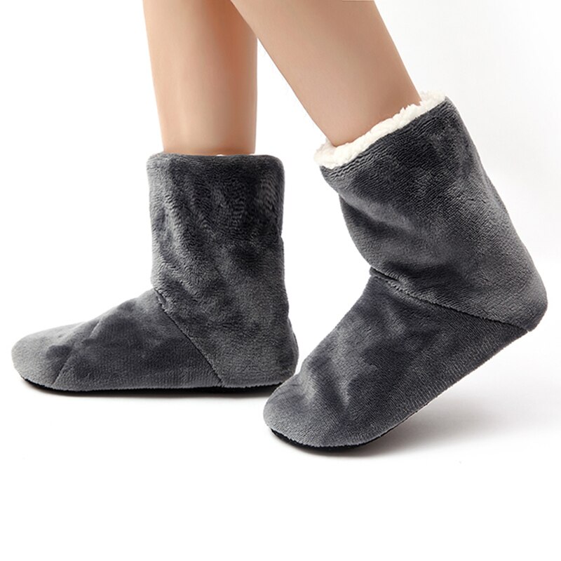 Glglgege Winter Warme Schoenen Slip Zachte Bodem Indoor Thuis Schoenen Warme Pluche Indoor Laarzen Voor Mannen Vrouwen Vloeren schoenen
