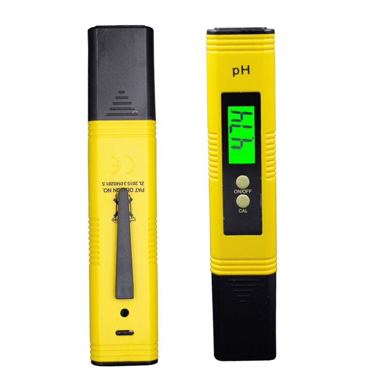 Digital PH Meter LCD PH Tester Accuracy 0.1 Automatic Calibration for Water Food Aquarium Pool Hydroponics Pocket Size 40% OFF