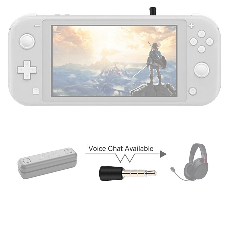 Route Air Pro Accessory Microphone with In-Game Voice Chat Microphone for NS07 for Nintendo Switch Lite