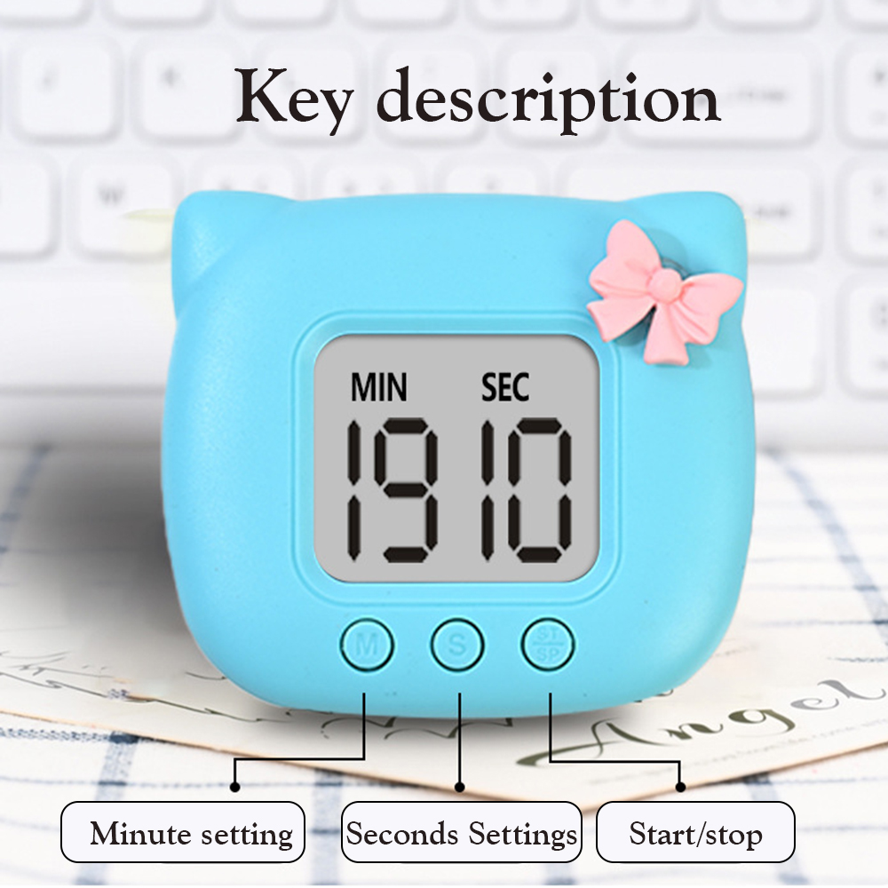 NOKLEAD Magnetic Kitchen Timer Digital Timer Manual Countdown Rotary Timer Mechanical Cooking Timer Cooking Shower Stopwatch