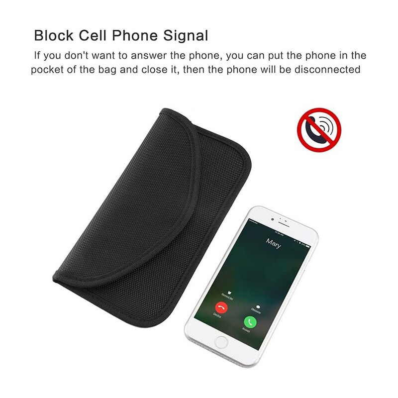 Bolso de Faraday para teléfono móvil, funda de protección de privacidad, Anti-espía, Bolsa de bloqueo de señal, GPS, RFID