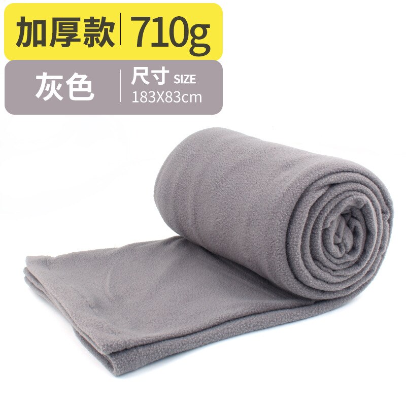 Sac de couchage extérieur en polaire, camping, voyage, climatiseur, chaud, camping quatre saisons, pause déjeuner, couverture pour les genoux, sac de couchage sale: 3