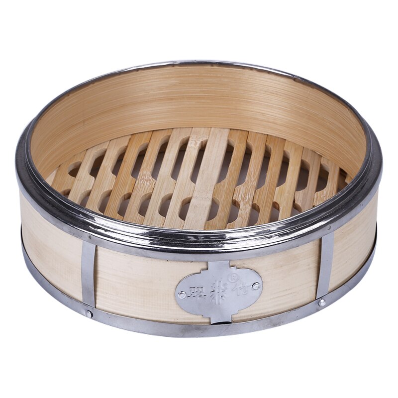 Chinese kitchen stainless steel bamboo steamer lid cover dumplings steamed stuffed bun Cantonese style tea restaurant vuhlwk