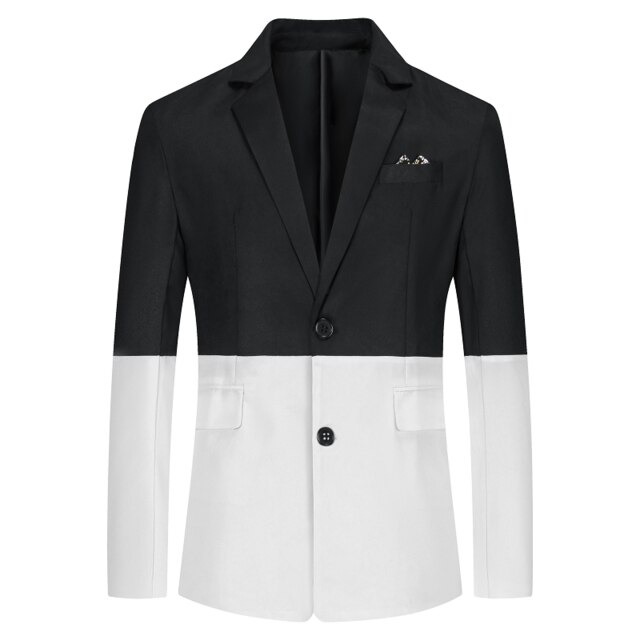 Herenpakken, 2-delige slimfit blazer met twee knopen, jas en broek