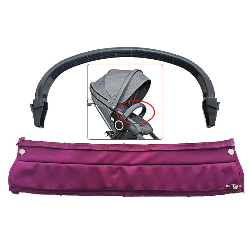 Armlehne Abdeckung Für Dsland Stokke Xplory V3 V4 V5 V6 Kinderwagen Stoßstange Bar Kompatibel Teile Mit Reißverschluss Baby Kinderwagen Zubehör