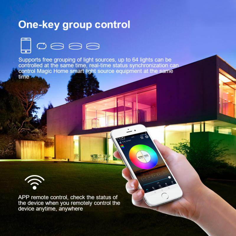 15W Rgb Dimbare Tuya Wifi Smart Led Plafondlamp Plafondlamp App Controle Voice Control Werkt Met Alexa Google assistent