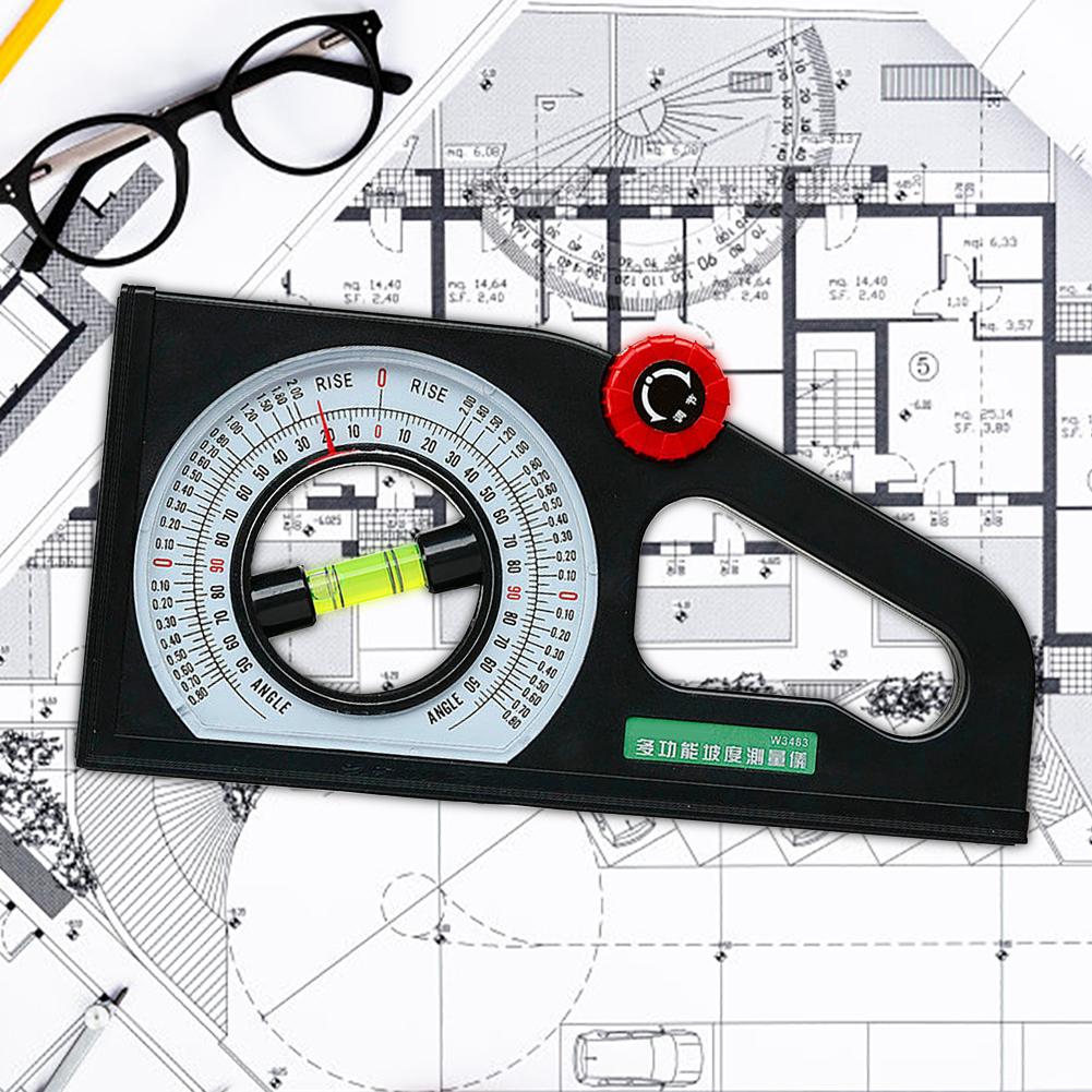 Protractor Angle Finders Slope Scale Instrument Angle Measuring Level Measuring Portable Measure Accurately Tools