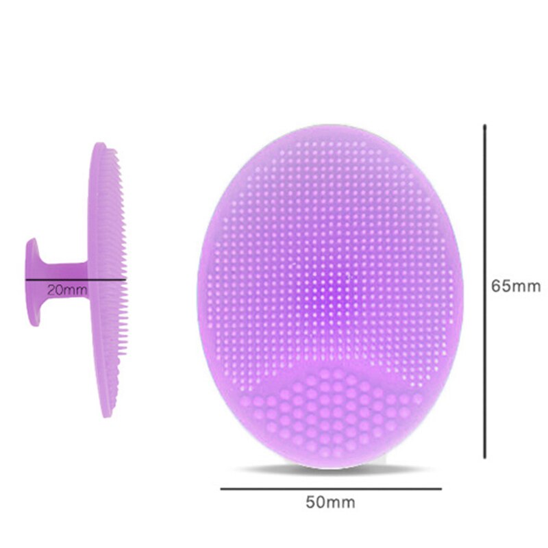 1pc siliconen make-up kwasten reinigingspads make-up waskwast gel reinigingsmat foundation make-up kwasten scrubber board tool
