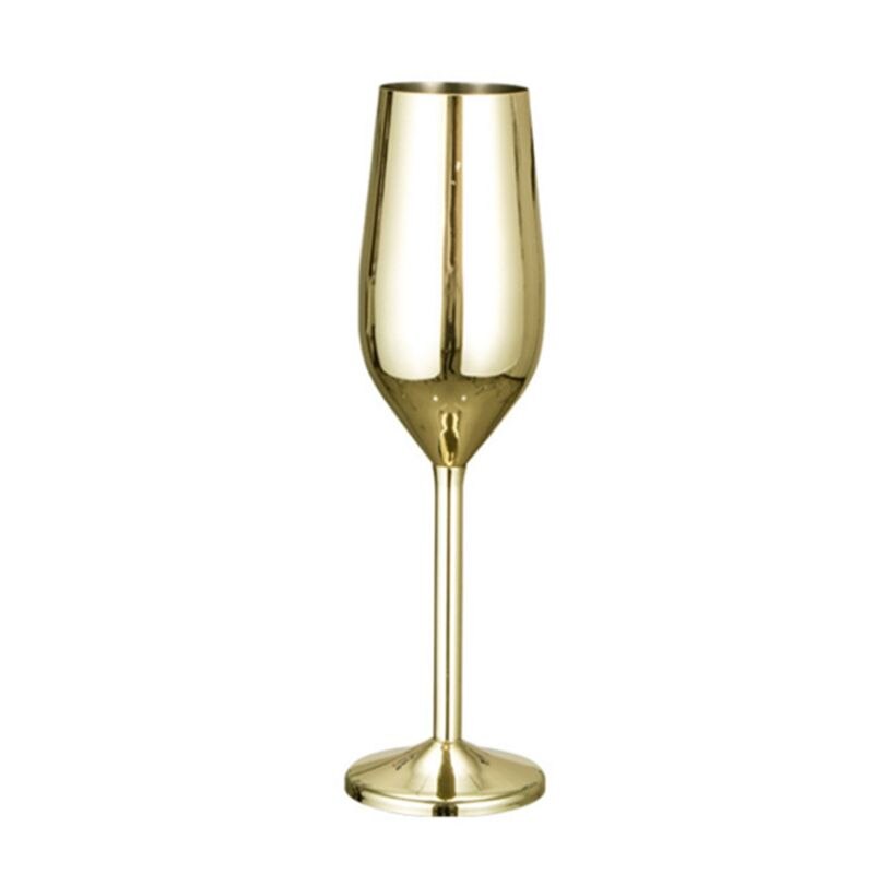 Rostfritt stål vinglas bägare champagne bägare cocktailglas whisky bägare