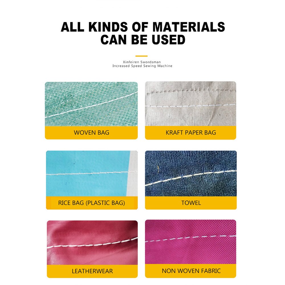 Electric Sewing Machine Portable Sealing Machine Woven Bag Sealing and Packing GK9-370