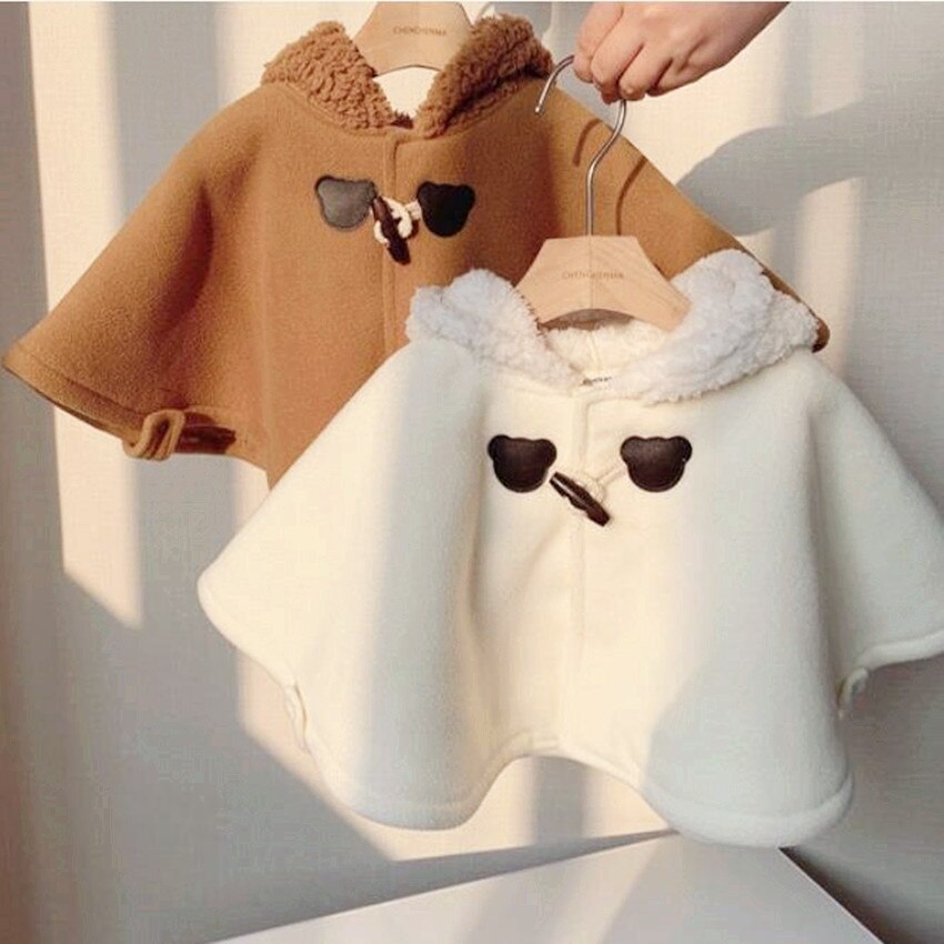 Manteau d'hiver en coton pour enfants, vêtements à capuche, couleur unie, pour filles et garçons, manteau décontracté, à la , vêtements d'extérieur