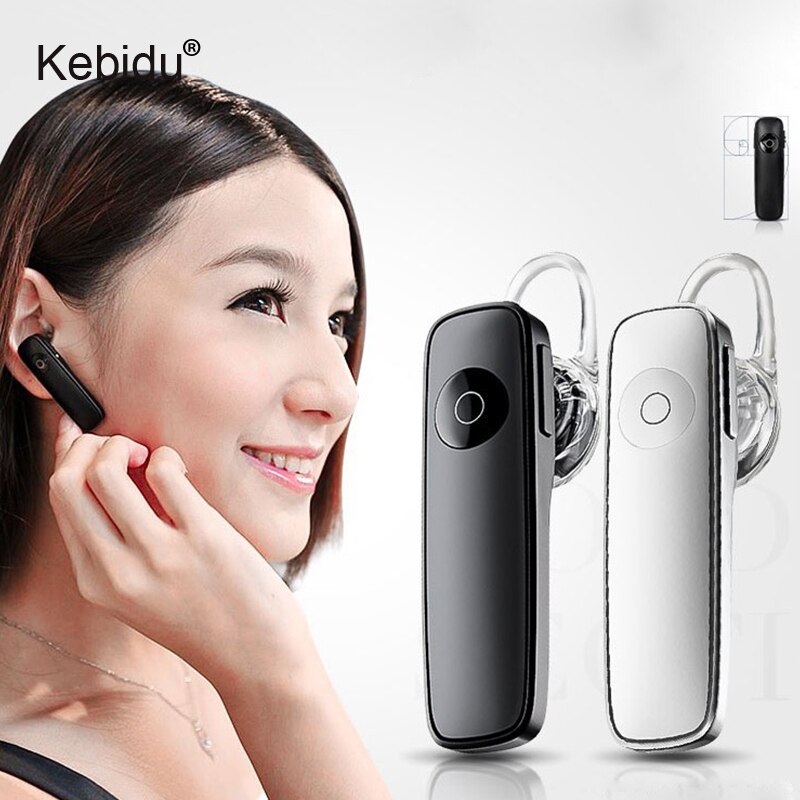 Kebidu Mini Bluetooth Stereo Headset Hoofdtelefoon Met Microfoon Draadloze Bluetooth V4.0 Oortelefoon Voor Iphone