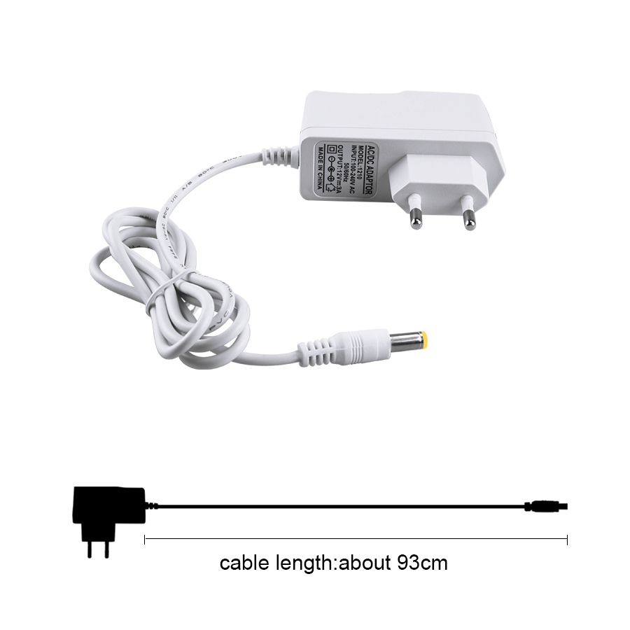 24V 12V Power Supply Adapter Lighting Transformer Input AC100-240V Output DC12V 24V 1A 2A 3A EU US Plug Charger 5.5mm 2.1-2.5mm