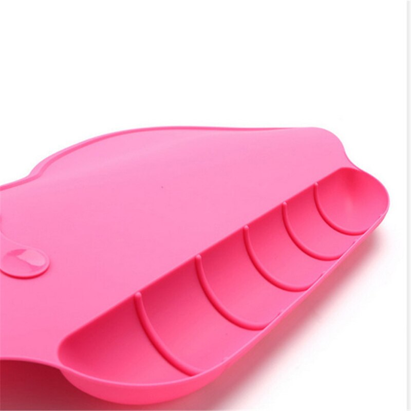 neue Stil Baby Kind Silizium Platte Saugnapf rutschfeste Baby Tischset Wasserdicht Snack matt Art Abendessen Platte Plato plaat