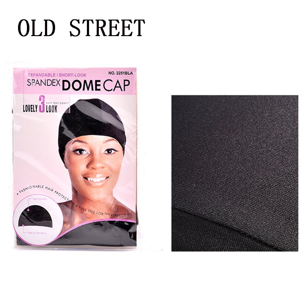 12 stk/parti dome cap elastisk strømpe hårnett parykker liner caps veve cap usynlig hår nett nylon stretch parykk nett cap svart farge