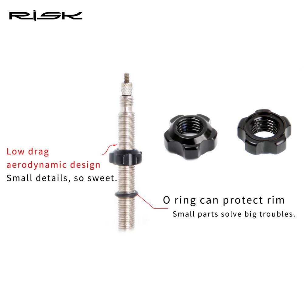 Bicycle Presta Valve Nut With tool set Road Bike MTB Valve Fixed Nut Washer France Tire Waterproof Protection Accessories