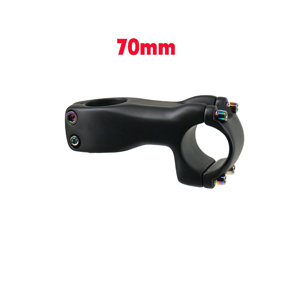 ELITA ONE Carbon Stem 60mm MTB/Road Bike Stems Carbon Faceplate Suitable for Carbon Fiber Handlebars 31.8mm: 70mm