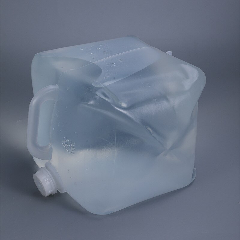 1PCS Foldable water bag with handle and Lid Portable outdoor liquid container Food Grade soft bags 5L 20L