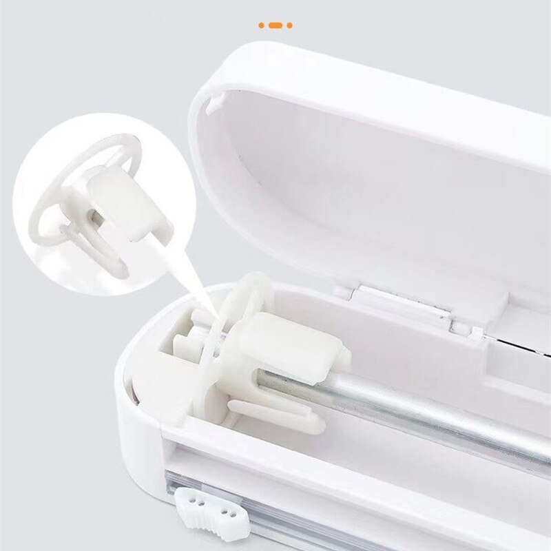 1Pc Food Wrap Dispenser Cutter Foil Cling Film Wrap Dispenser Plastic Sharp Cutter Storage Holder Household Kitchen Tools