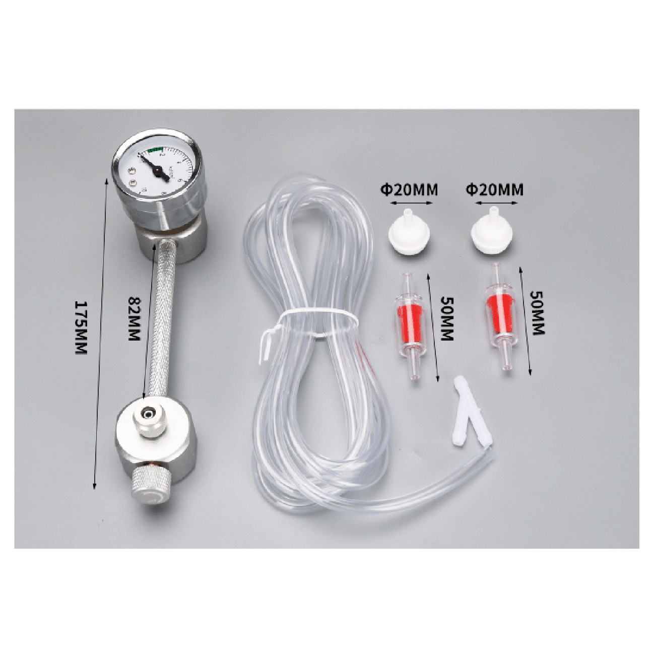 DIY CO2 Generator System Kit Aquarium CO2 Generator Bubble Counter Diffuser With Solenoid Valve For Aquatic Plant Growth