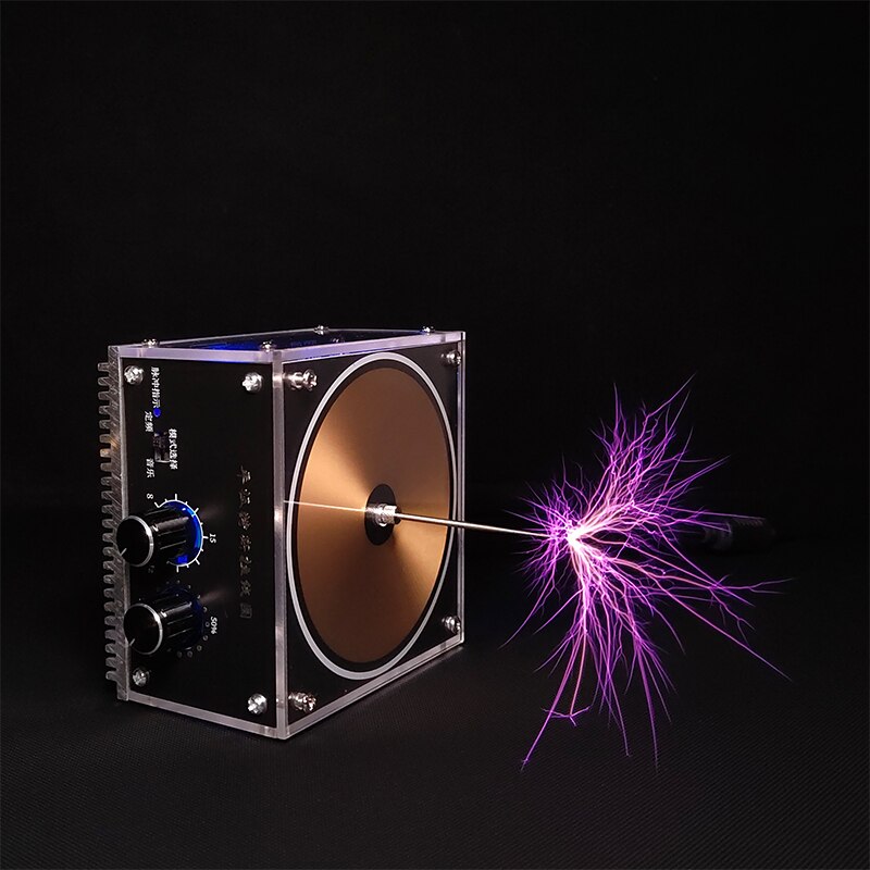 Flat-panel Bluetooth Music Tesla Coil High Frequency and High Voltage Pulse Test Apparatus