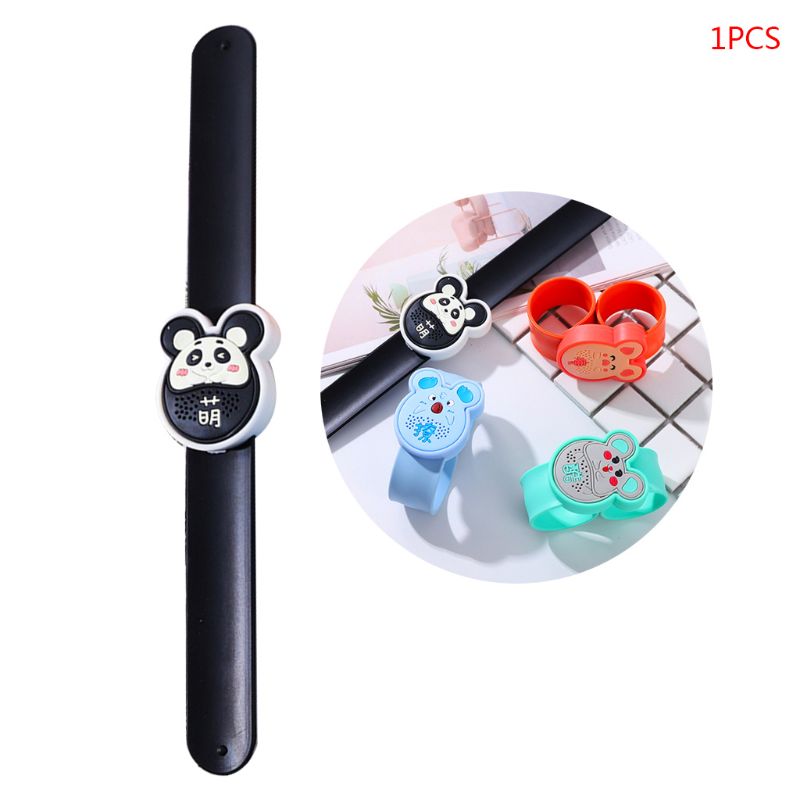 Kids Cartoon Anti Muggen Polsbandje Insect Bugs Repellent Armband Waterdicht Verstelbare Kinderen Bangle: 1