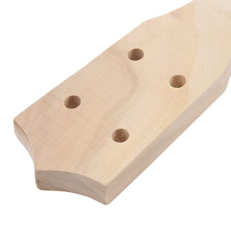 Ukulele Soprano en bois blanc, 21 pouces, guitare hawaïenne, Kit Uke, Instrument de musique, bricolage
