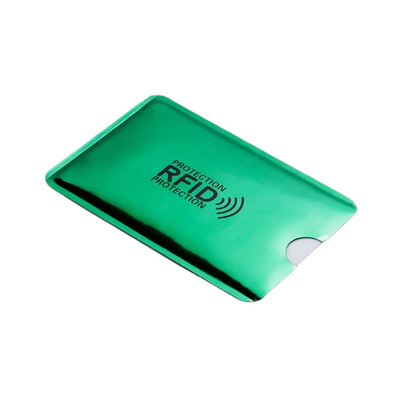 7 kpl anti-skannaus korttiholkit rfid esto korttipidike nfc lukija lukko pankkikortin suojakotelo alumiinifolio lompakon suoja
