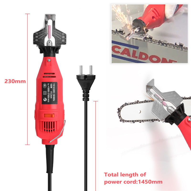 Handheld Electric Chainsaw Sharpening Kit Electric Grinder Sharpening Chainsaw Chain Mill Grinder Fast Grinding Tool Machine