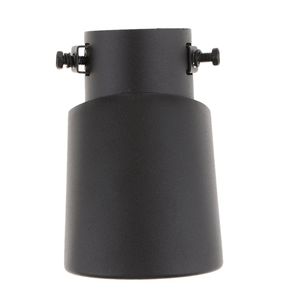 Auto Car Pipe Exhaust Muffler Tail Throat Universal 62mm Replacement Black