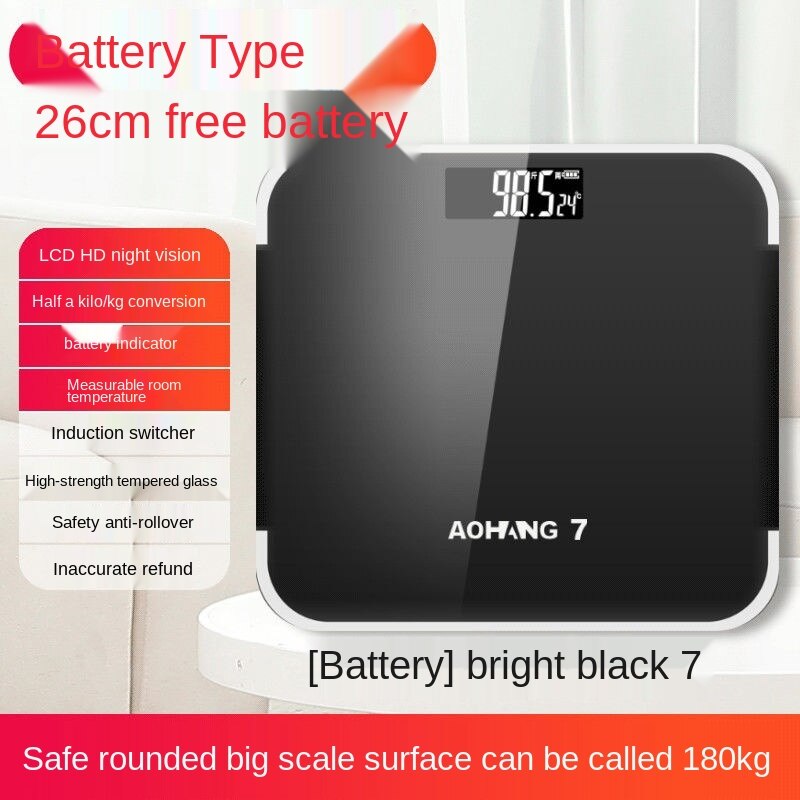 Balance électronique de luxe haut de gamme, Rechargeable, pour perte de poids, pour adulte: W