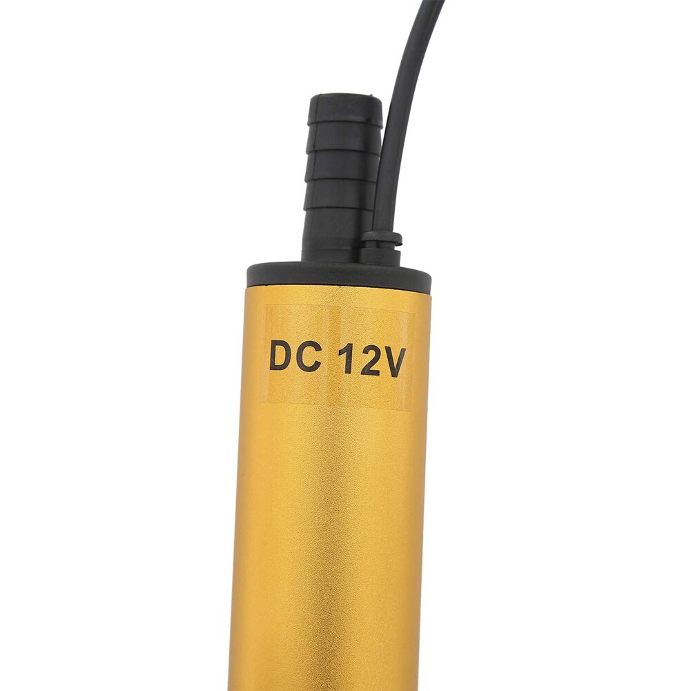 Portable Mini Electric Diesel Pump Fuel Oil Transfer Refueling 12V DC Stainless Steel Car Motorbike 2L/min Fuel Transfer Pump