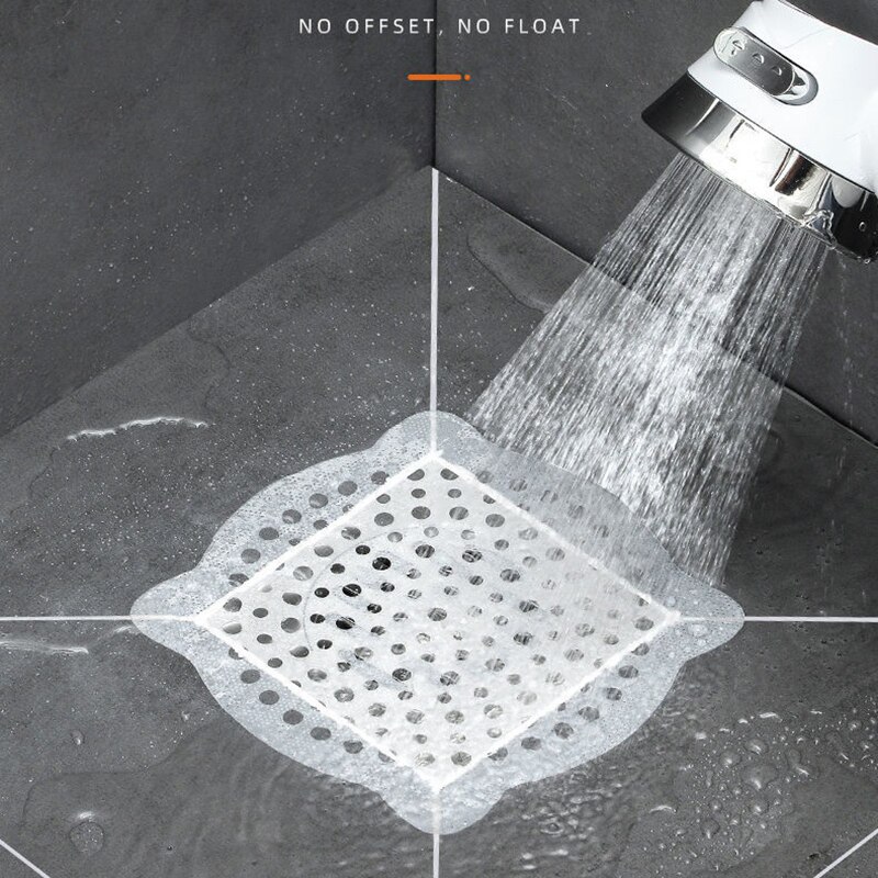 Łazienka jednorazowy filtr robić zlewu czyszczenie włosów odpływ prysznicowy naklejki spustowy wyłapywacz włosów sitko pokrywa wpustu narzędzie kuchenne