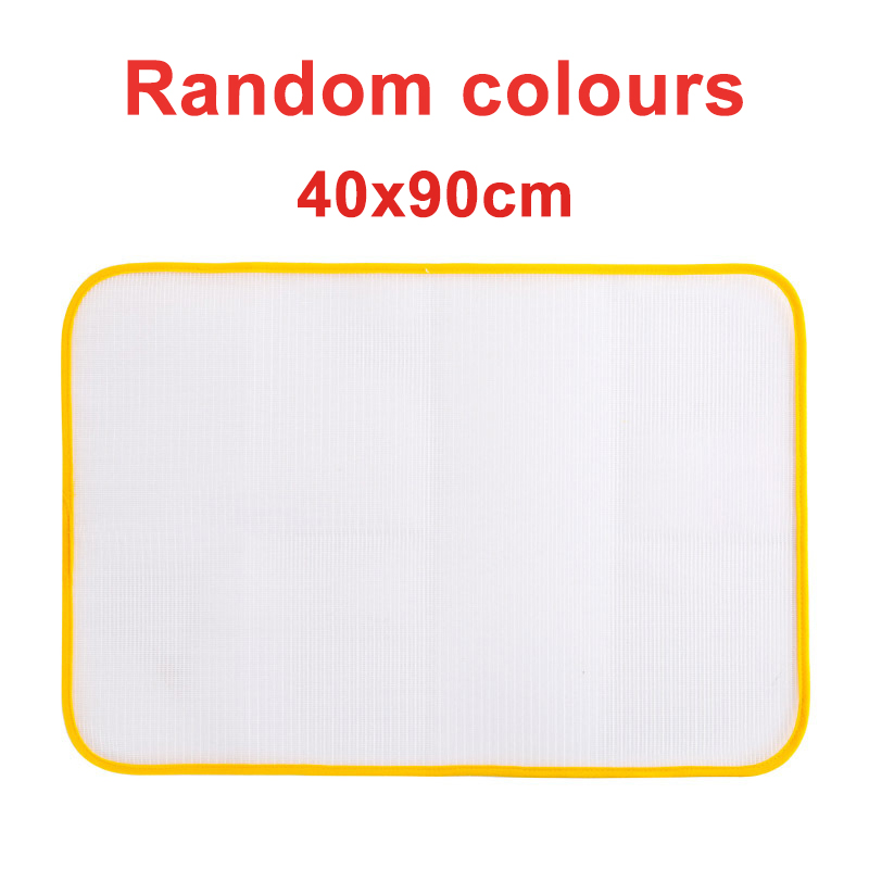 Schutzhülle Isolierung Bügelbrett Abdeckung Bügelbrett Abdeckung Mesh Bügelbrett Anti-verbrühen Pad Haushalt Bügelbrett Mesh: Licht Gelb / 190*200cm
