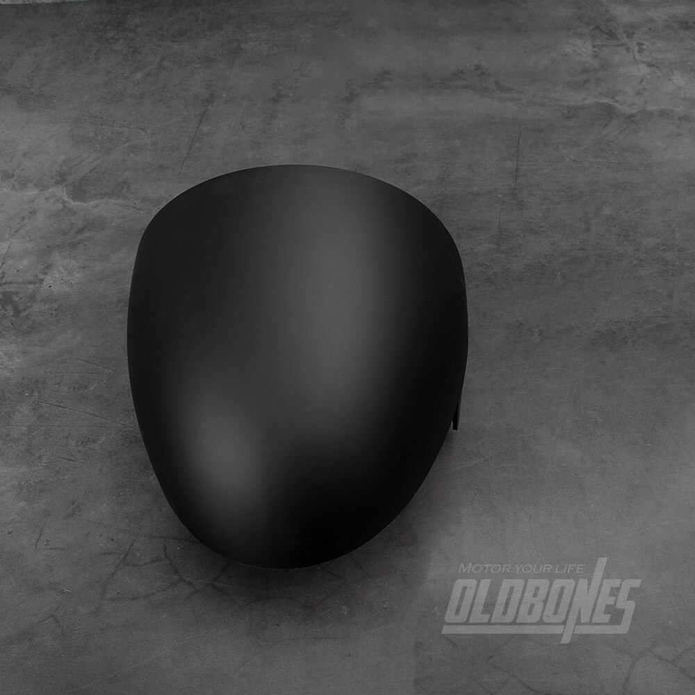 MOTO4U Universal Cafe Racer Matte Motorcycle ABS Rear Seat Cowl Cover For Compartment Seat ABS plastic hump rear cover