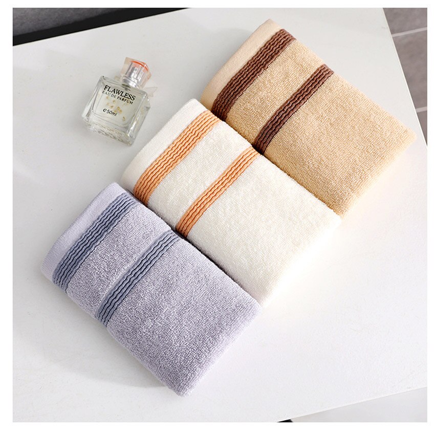 100%  bomuld håndklæder sæt stribe tyk blød lille ansigt håndklæder stort brusebad håndklæde toallas