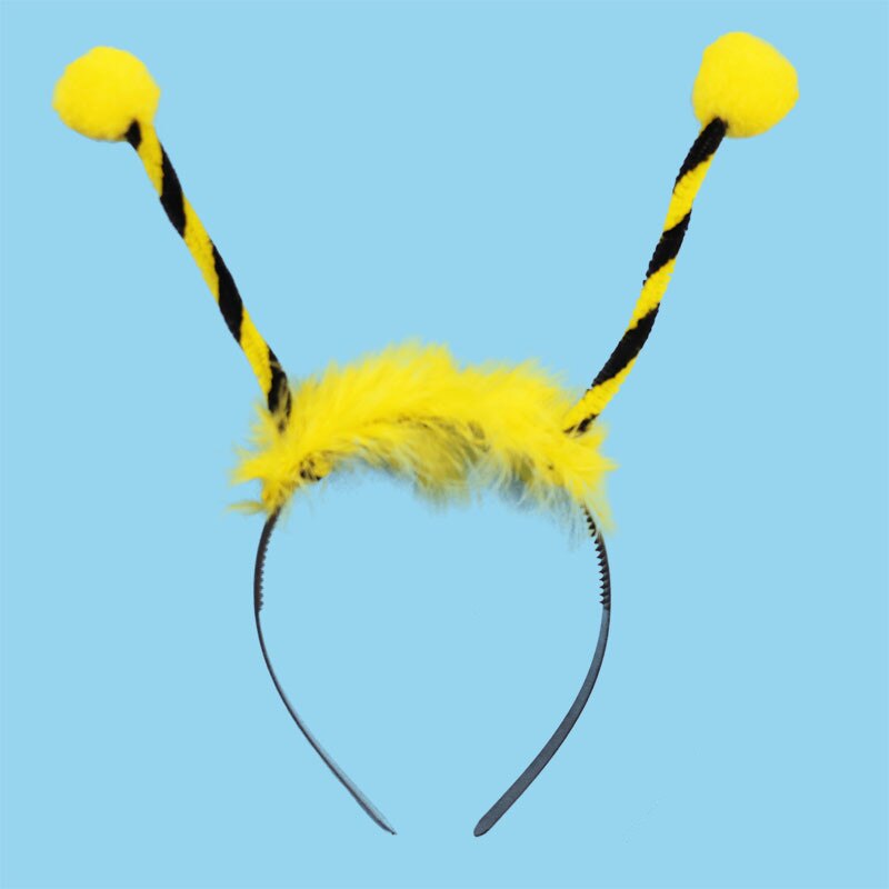 Children Bee Ant Fly Ladybug Headband Antenna Bug Headbands Animal Cosplay Birthday Party Favors Halloween Christmas navidad