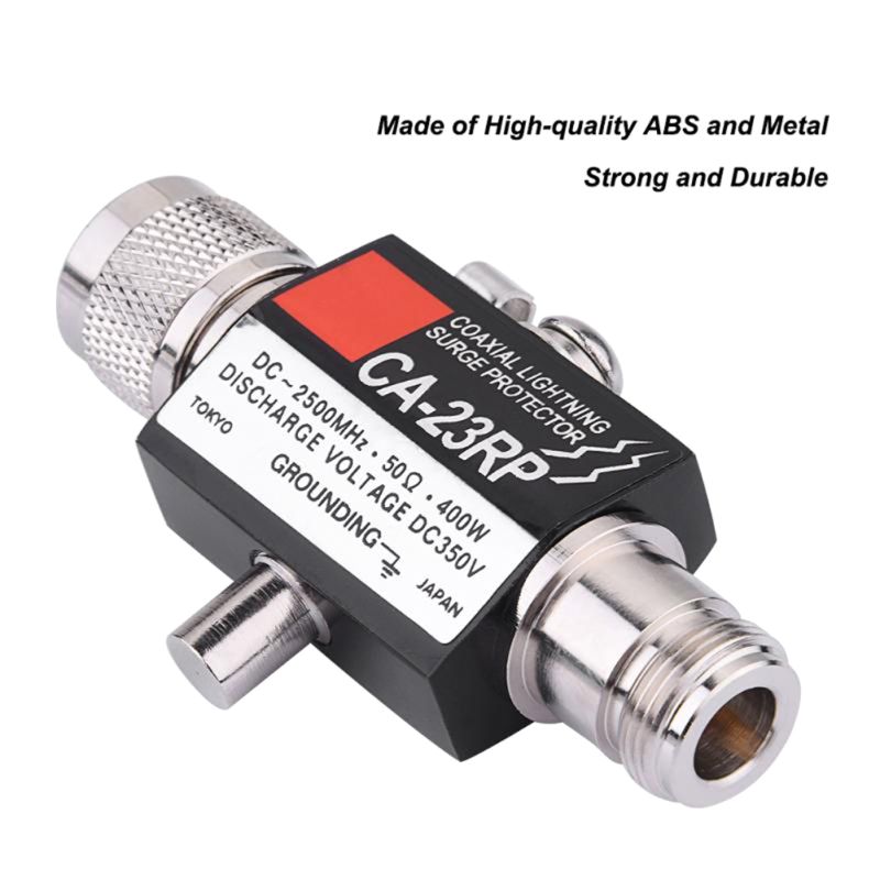 Repetidor de Radio CA-35RS, Protector contra sobretensiones, antena Coaxial, PL259 SO239, CA-23RP