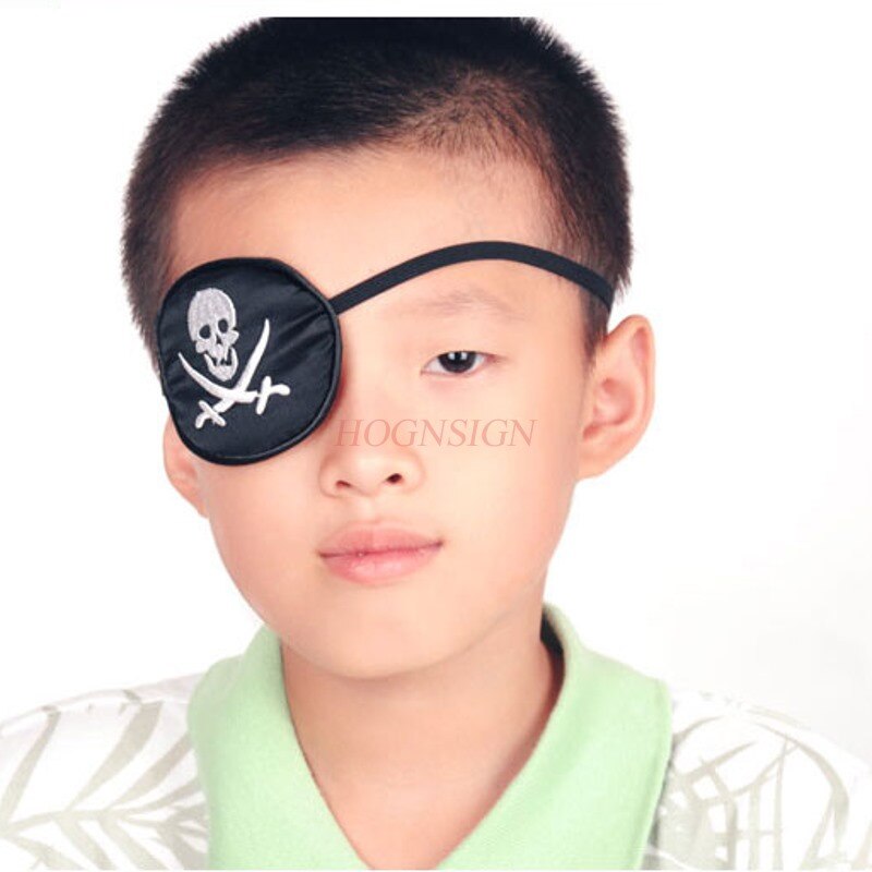 Máscara de Ojos de ambliopía para niños, mascarilla de un solo ojo pirata para hombres y mujeres, cobertura completa, corrección de sombreado, mascarilla de un solo ojo, oferta