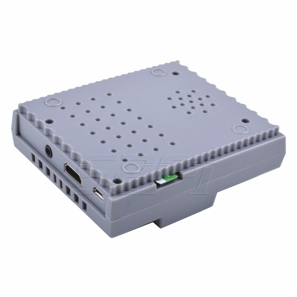 52Pi NES Style Case Enclosure SNES Case Kit with Cooling Fan Heatsinks for Raspberry Pi 3 Model B Plus / 3 B / 2 B / SNESPi