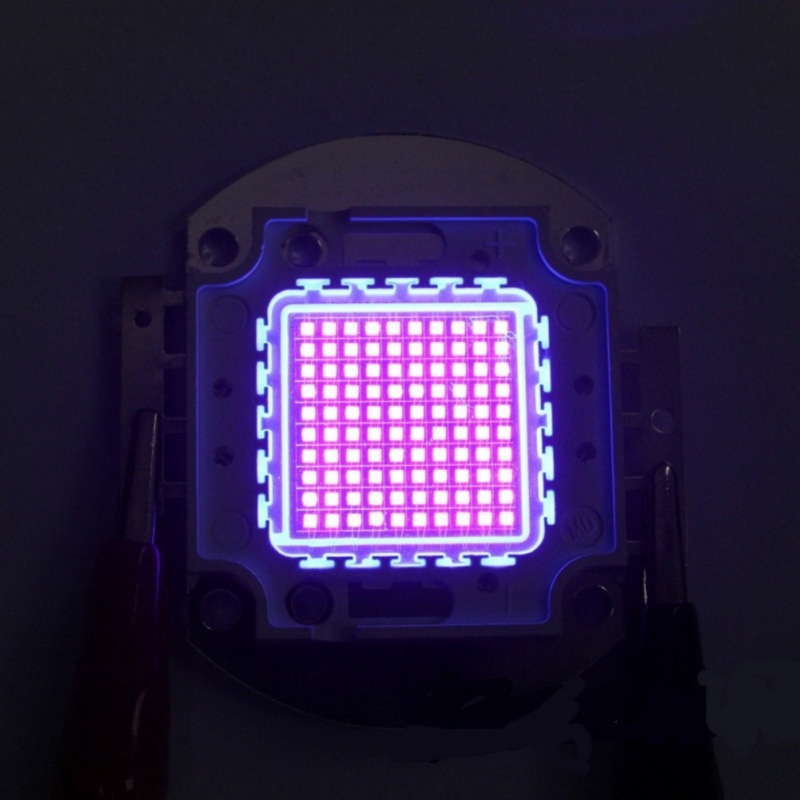 Chip Led De Alta Potencia W P Rpura Ultraviole Grandado