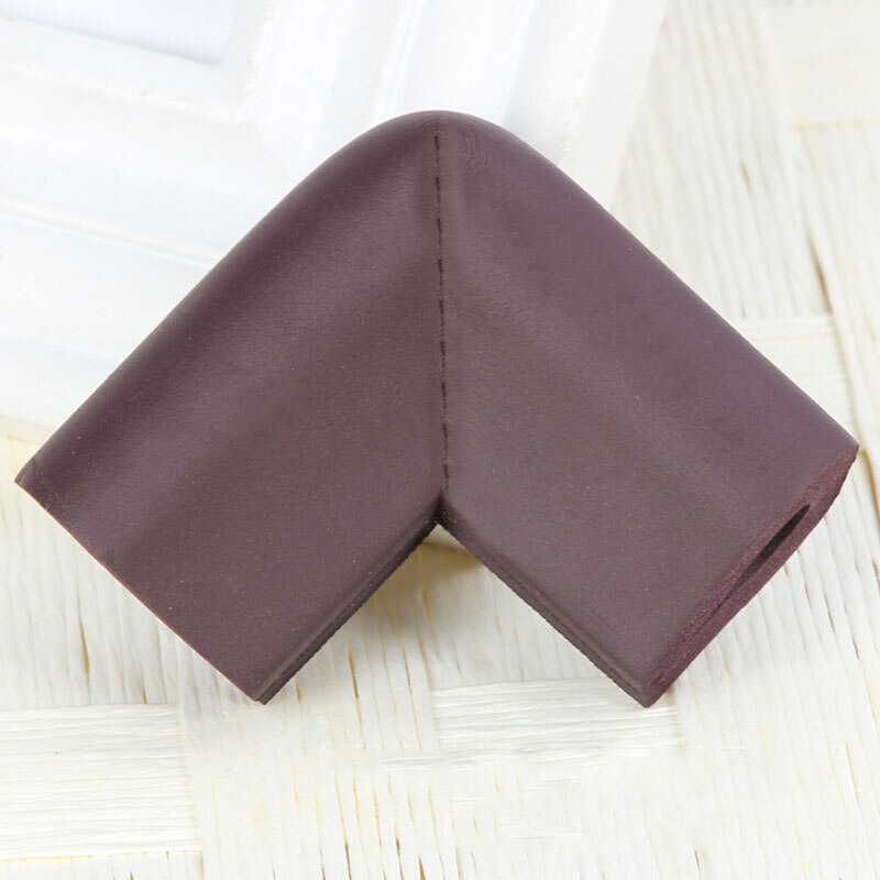 10 pièces bébé sécurité bord gardes U forme verre Table coin protecteur essentiel enfants Protection épais coins doux mignon: Marron