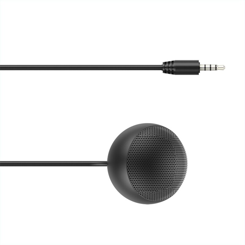 Conference Microphone, 3.5mm 360 ​​° Omnidirectional Mic for Phone/Computers PC, Condenser Desktop Microphones: Default Title