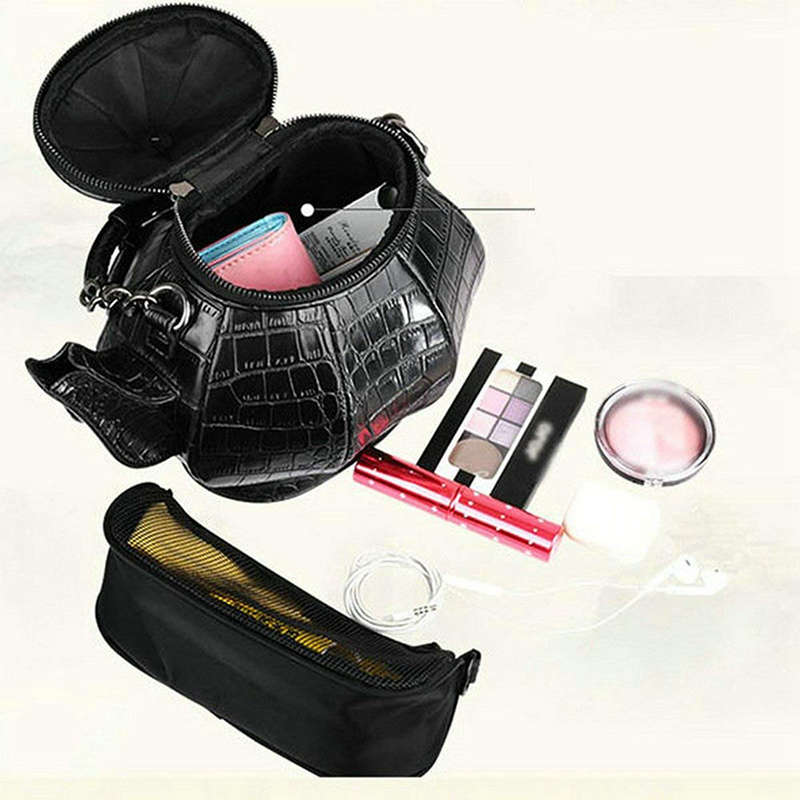 Grappig Gothic Purse Theepot Vormige Crossbody Handtas Top-Handvat Tote Vrouwen Schoudertassen