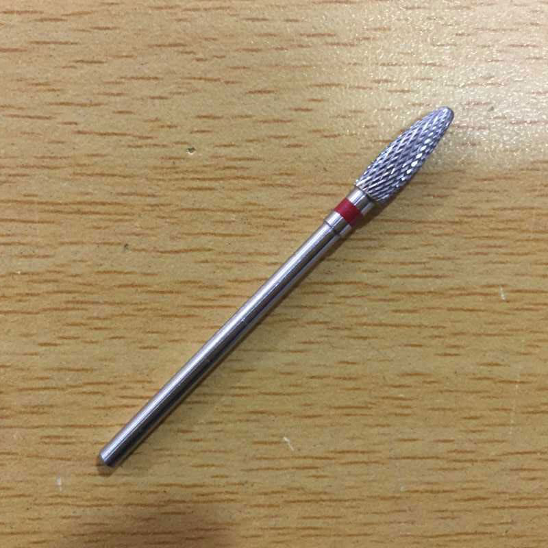 HYTOOS frezy robić paznokci z węglikiem wolframu 3/32 "obrotowy rzep frez manicure narzędzia robić Pedicure paznokci wiertła Akcesoria-H0413P