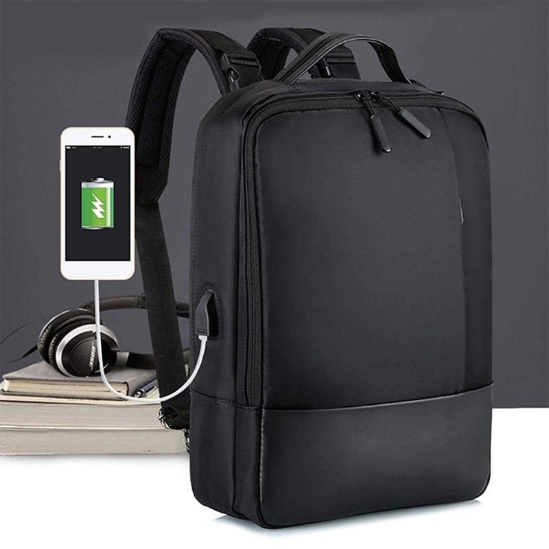Newstar Buchtaschen für Teenager-Jungen, Anime-Cartoon-Rucksack mit USB-Ladestat
