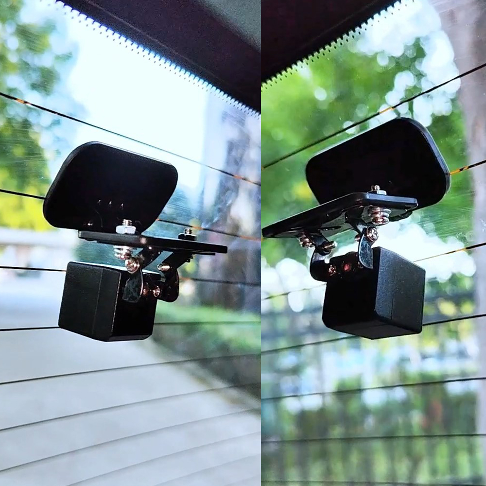 Uchwyt tylnej kamery Uchwyt tylnej szyby robić większości kamer tylnych AZDOME M550 M01 zawodowiec M63 PG17 PG18S Tylna kamera robić REDTIGER