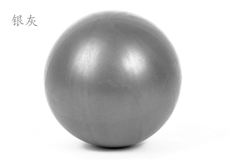 Sport Yoga Bal Bola Pilates Fitness Gym Balance Fitness Bal Pilates Fitness Massage Bal 22-25 Cm Explosie-proof Frosting: silvery
