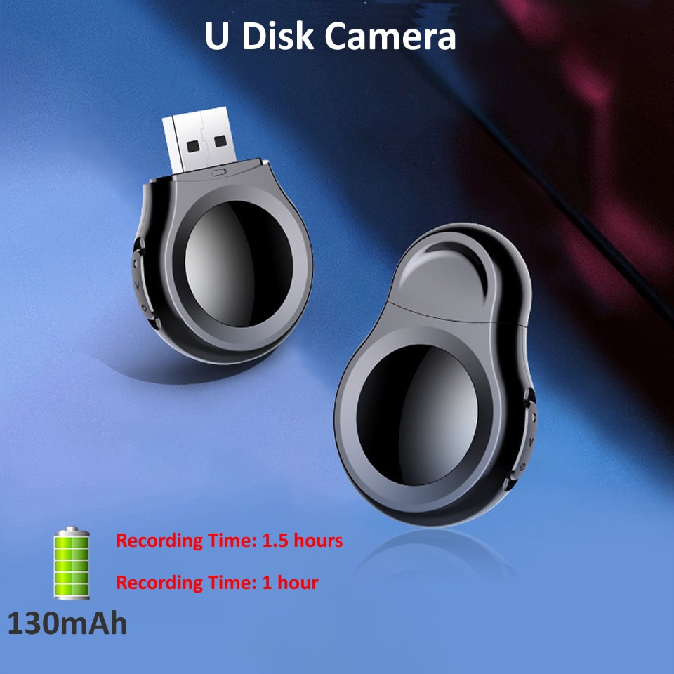 Electop 1080P Mini Small Cam USB U Disk Camera Camcorders Loop Recording Voice Sound Recorder Micro Cam DV DVR Security Cameras